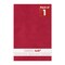 Red Suede 4x6 Inch Uncut Mat Board - Blank Sheets, No Opening